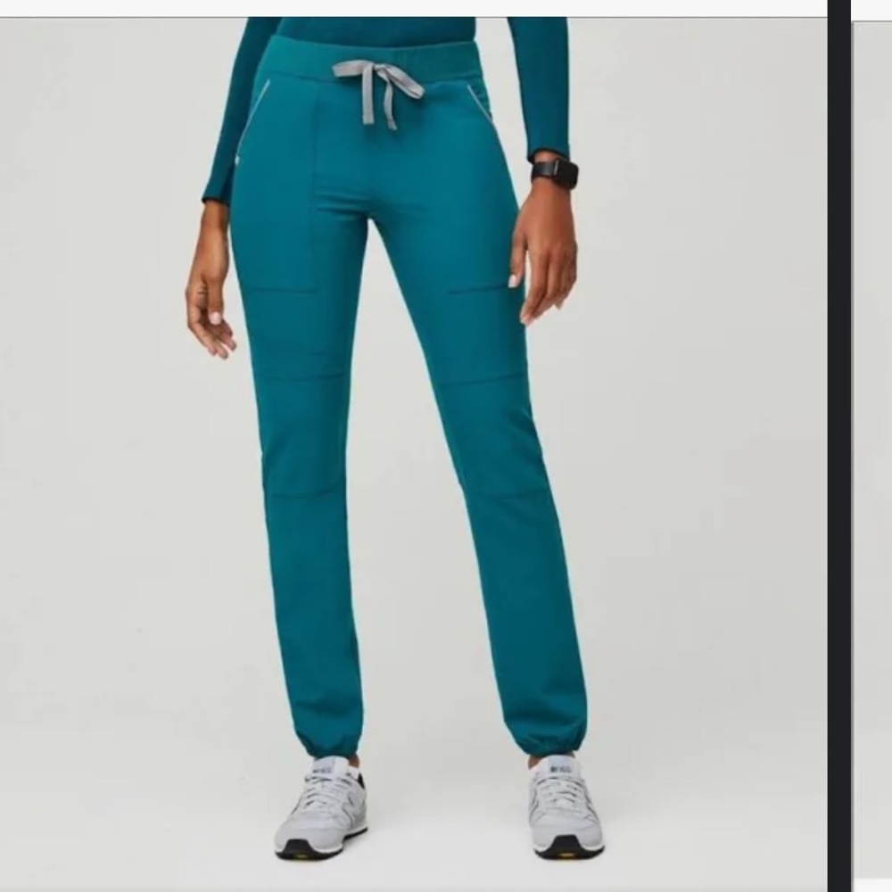 Figs pacific blue Venice jogger